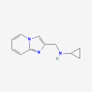 N-(imidazo[1,2-a]pyridin-2-ylmethyl)cyclopropanamine