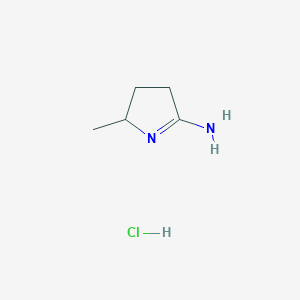 2-methyl-3,4-dihydro-2H-pyrrol-5-amine hydrochloride