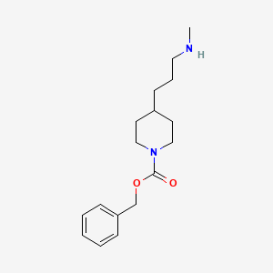 Benzyl 4-(3-(methylamino)propyl)piperidine-1-carboxylate