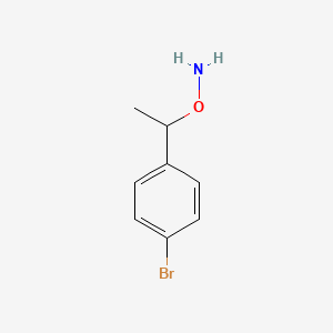 O-[1-(4-bromophenyl)ethyl]hydroxylamine