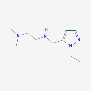 [2-(dimethylamino)ethyl][(1-ethyl-1H-pyrazol-5-yl)methyl]amine