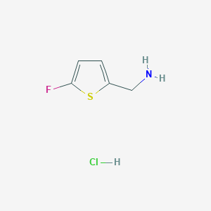 (5-Fluorothiophen-2-yl)methanamine hydrochloride