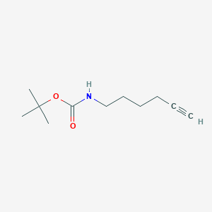 B117295 Tert-butyl hex-5-yn-1-ylcarbamate CAS No. 151978-58-4