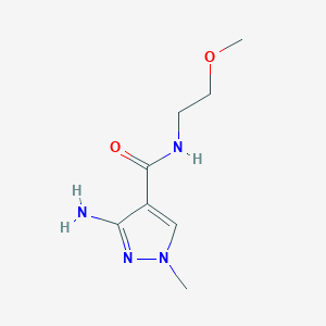 3-Amino-N-(2-methoxyethyl)-1-methyl-1H-pyrazole-4-carboxamide