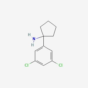 1-(3,5-Dichlorophenyl)cyclopentanamine