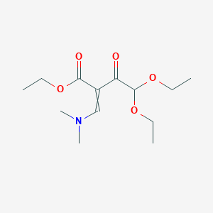 Ethyl 2-(dimethylaminomethylidene)-4,4-diethoxy-3-oxobutanoate