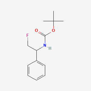 molecular formula C13H18FNO2 B11729672 N-Boc-2-fluoro-1-phenylethanamine CAS No. 2006278-27-7