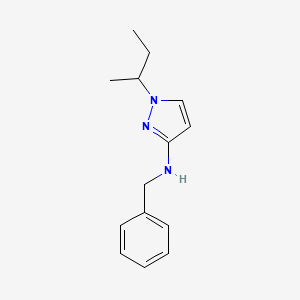 N-benzyl-1-(butan-2-yl)-1H-pyrazol-3-amine