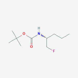 molecular formula C10H20FNO2 B11729809 tert-Butyl (R)-(1-fluoropentan-2-yl)carbamate 