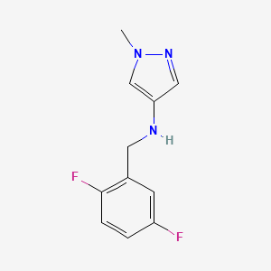 N-(2,5-Difluorobenzyl)-1-methyl-1H-pyrazol-4-amine