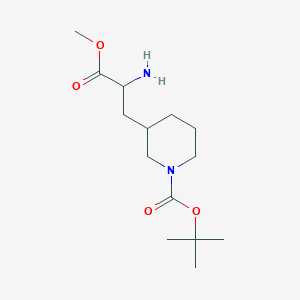 Methyl 2-Amino-3-(1-Boc-3-piperidyl)propanoate