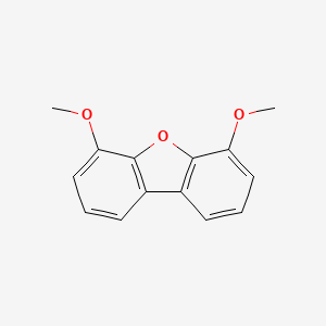 molecular formula C14H12O3 B11729856 4,6-Dimethoxydibenzofuran CAS No. 107410-08-2