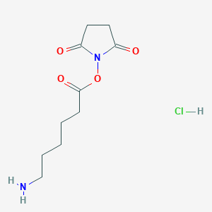 2,5-Dioxopyrrolidin-1-yl 6-aminohexanoate hydrochloride