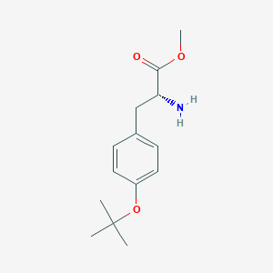 methyl (2R)-2-amino-3-[4-(tert-butoxy)phenyl]propanoate