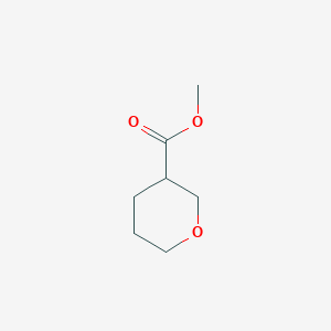 molecular formula C7H12O3 B117299 甲基四氢-2H-吡喃-3-羧酸酯 CAS No. 159358-48-2