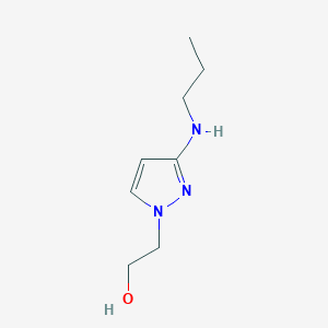 2-[3-(propylamino)-1H-pyrazol-1-yl]ethan-1-ol