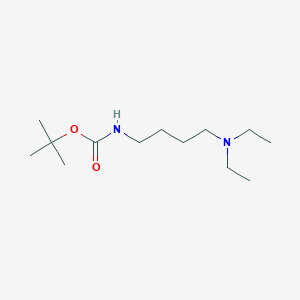 molecular formula C13H28N2O2 B11730043 tert-Butyl (4-(diethylamino)butyl)carbamate 