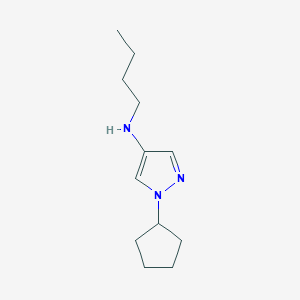 N-butyl-1-cyclopentyl-1H-pyrazol-4-amine