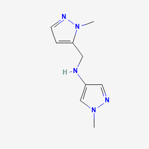 1-Methyl-N-[(1-methyl-1H-pyrazol-5-YL)methyl]-1H-pyrazol-4-amine