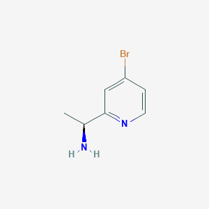 (S)-1-(4-bromopyridin-2-yl)ethan-1-amine