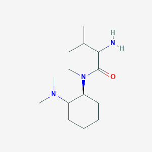 2-Amino-N-((1S)-2-(dimethylamino)cyclohexyl)-N,3-dimethylbutanamide