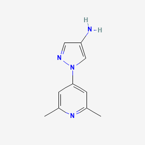 1-(2,6-dimethylpyridin-4-yl)-1H-pyrazol-4-amine