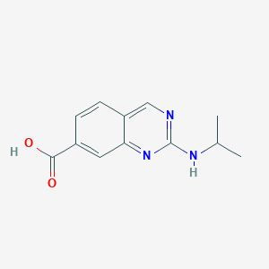 2-(Isopropylamino)quinazoline-7-carboxylic acid