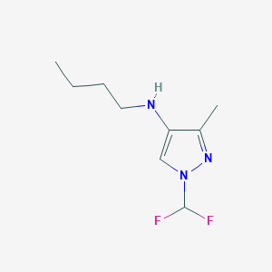 N-butyl-1-(difluoromethyl)-3-methyl-1H-pyrazol-4-amine