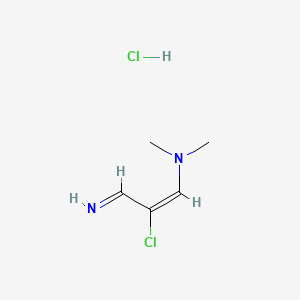 (E)-2-chloro-3-iMino-N,N-diMethylprop-1-en-1-aMine hydrochloride