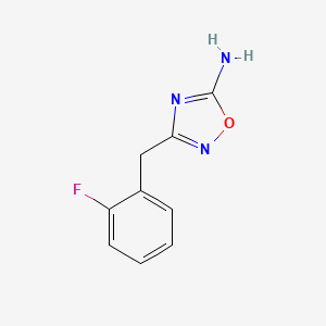 3-(2-Fluorobenzyl)-1,2,4-oxadiazol-5-amine