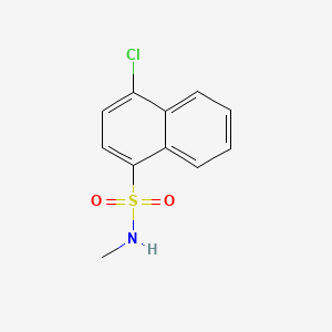 molecular formula C11H10ClNO2S B1173065 4-chloro-N-methylnaphthalene-1-sulfonamide 