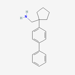 1-(4-Biphenylyl)cyclopentanemethanamine