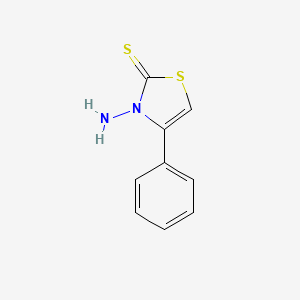 3-Amino-4-phenyl-4-thiazoline-2-thione