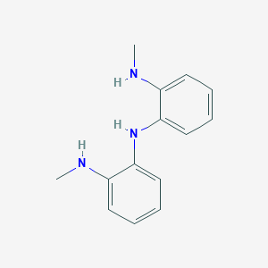 molecular formula C14H17N3 B11730773 Bis(2-methylaminophenyl)amine 