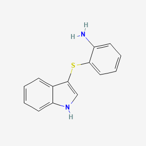 2-(1H-indol-3-ylsulfanyl)aniline