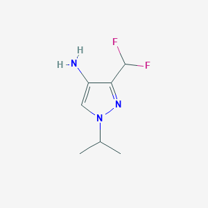 3-(difluoromethyl)-1-(propan-2-yl)-1H-pyrazol-4-amine