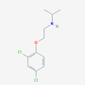 N-[2-(2,4-dichlorophenoxy)ethyl]-2-propanamine