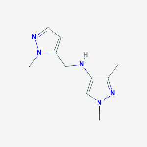 1,3-Dimethyl-N-[(1-methyl-1H-pyrazol-5-YL)methyl]-1H-pyrazol-4-amine