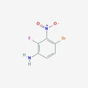 4-Bromo-2-fluoro-3-nitroaniline