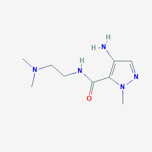 4-Amino-N-[2-(dimethylamino)ethyl]-1-methyl-1H-pyrazole-5-carboxamide