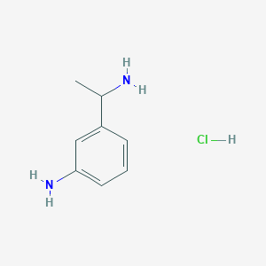 3-(1-Aminoethyl)aniline hydrochloride