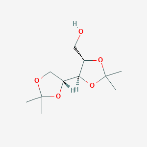 [(4S,5R)-5-[(4R)-2,2-dimethyl-1,3-dioxolan-4-yl]-2,2-dimethyl-1,3-dioxolan-4-yl]methanol