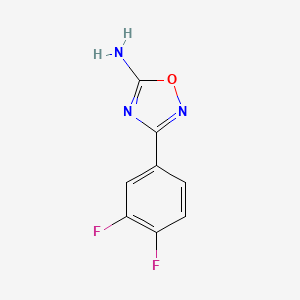 3-(3,4-Difluorophenyl)-1,2,4-oxadiazol-5-amine