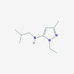 1-ethyl-3-methyl-N-(2-methylpropyl)-1H-pyrazol-5-amine