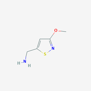 (3-Methoxy-1,2-thiazol-5-yl)methanamine