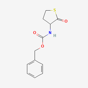 benzyl N-(2-oxothiolan-3-yl)carbamate