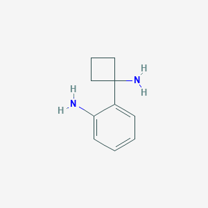 2-(1-Aminocyclobutyl)aniline