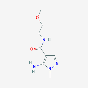 5-Amino-N-(2-methoxyethyl)-1-methyl-1H-pyrazole-4-carboxamide