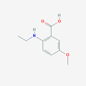 2-(Ethylamino)-5-methoxybenzoic acid