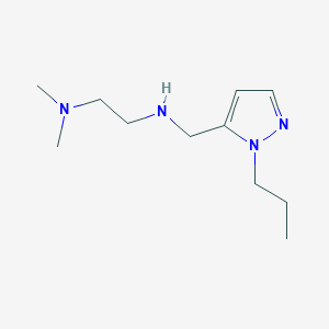 [2-(dimethylamino)ethyl][(1-propyl-1H-pyrazol-5-yl)methyl]amine